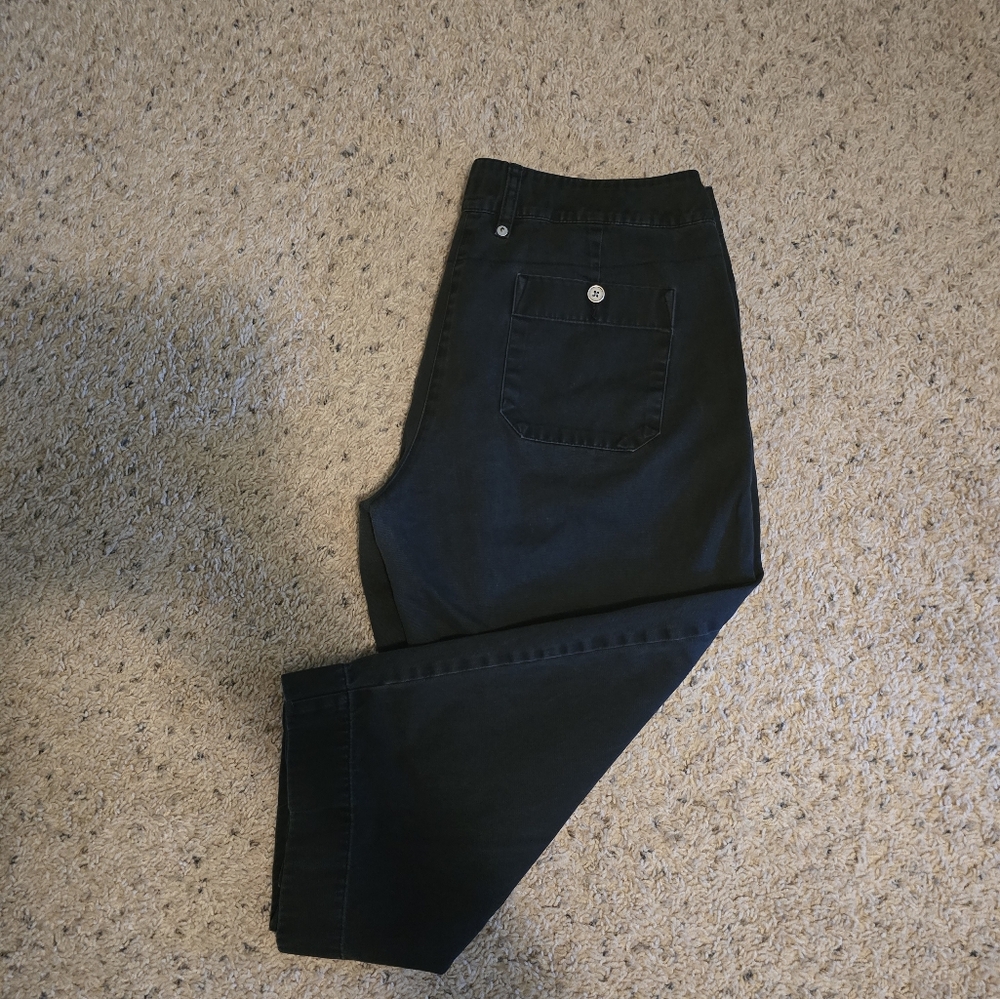 Covington Black Crop Pants